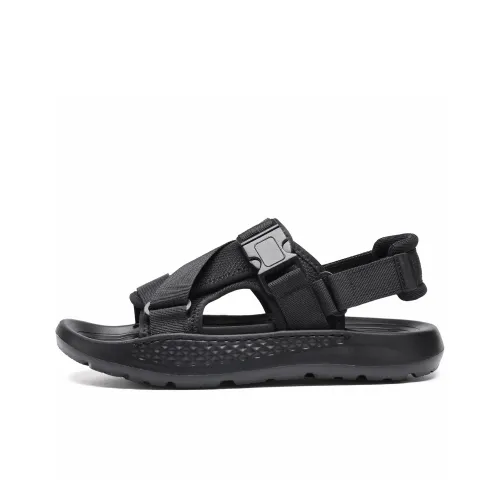 15 MINS Beach Sandals Men's Black