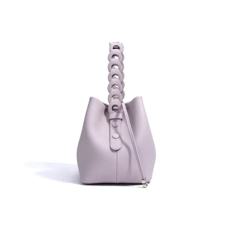 COURONNE Top Grain Cow Leather Handbag Women's Multicolor-14