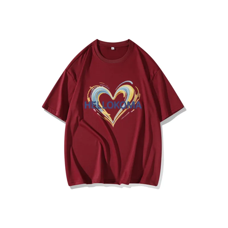 FAIRWHALE Drop Shoulder Sleeve T Shirt Women's-6