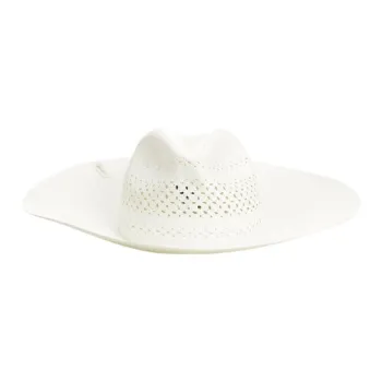 Borsalino Raffia Hats & Caps Women's White