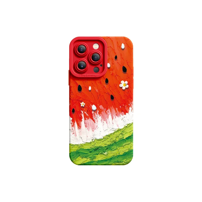I Create My Art Silicone Material Phone Cases Compatibility Apple Collection-6