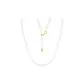 Love clasp pearl necklace