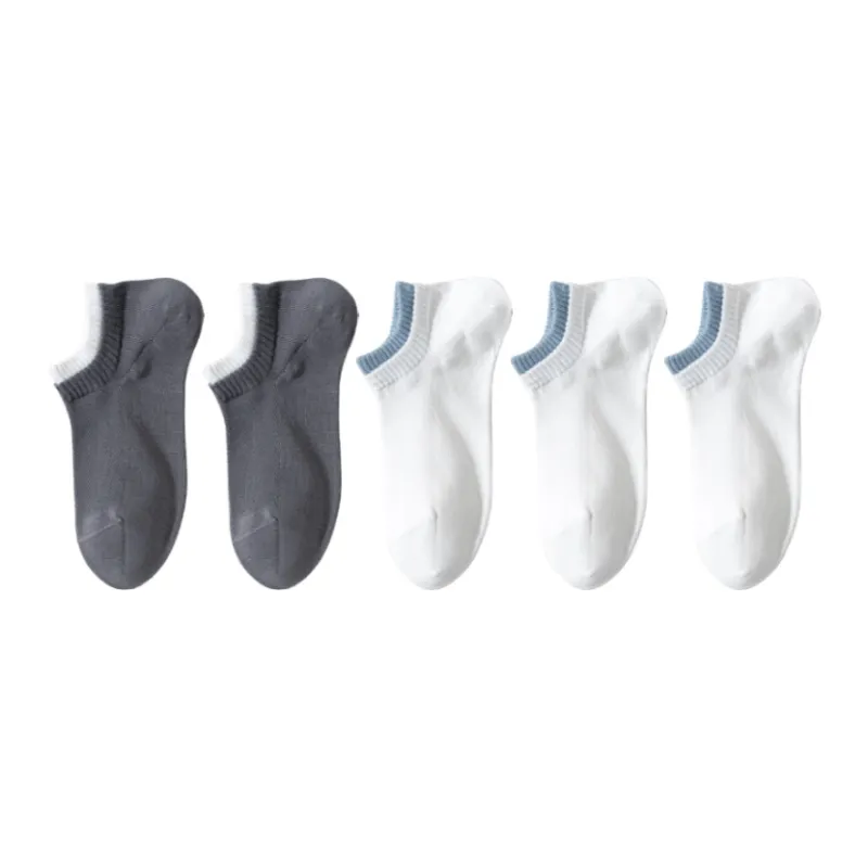 PLANDOO Ankle Socks Men's 5 Pack-40