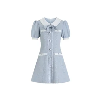ABBY GODDESS Short Sleeved Dress Women's