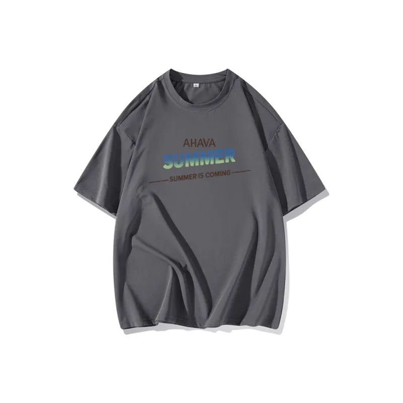 FAIRWHALE Drop Shoulder Sleeve T Shirt Women's-12