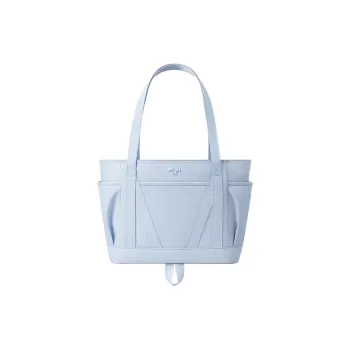 MAH Polyester Tote Bag, Shoulder Bag Women's Air Blue