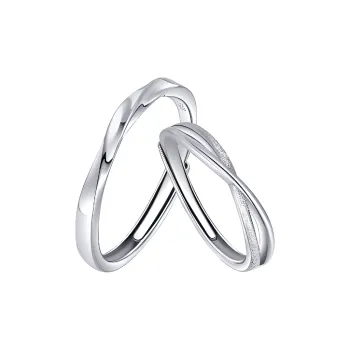 Lao Feng Xiang S925 Silver Rings Unisex