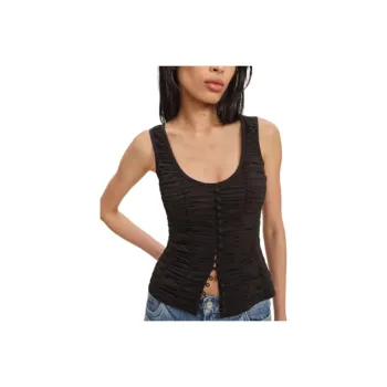 Reformation Tank Tops Women's Black