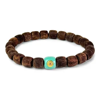 PUTUOSHANWENCHUANG Agarwood Bracelets Unisex