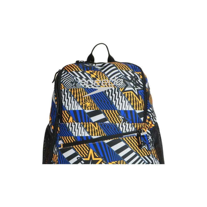 Speedo Polyester Backpack Unisex Two Tone & Blue & Black-3
