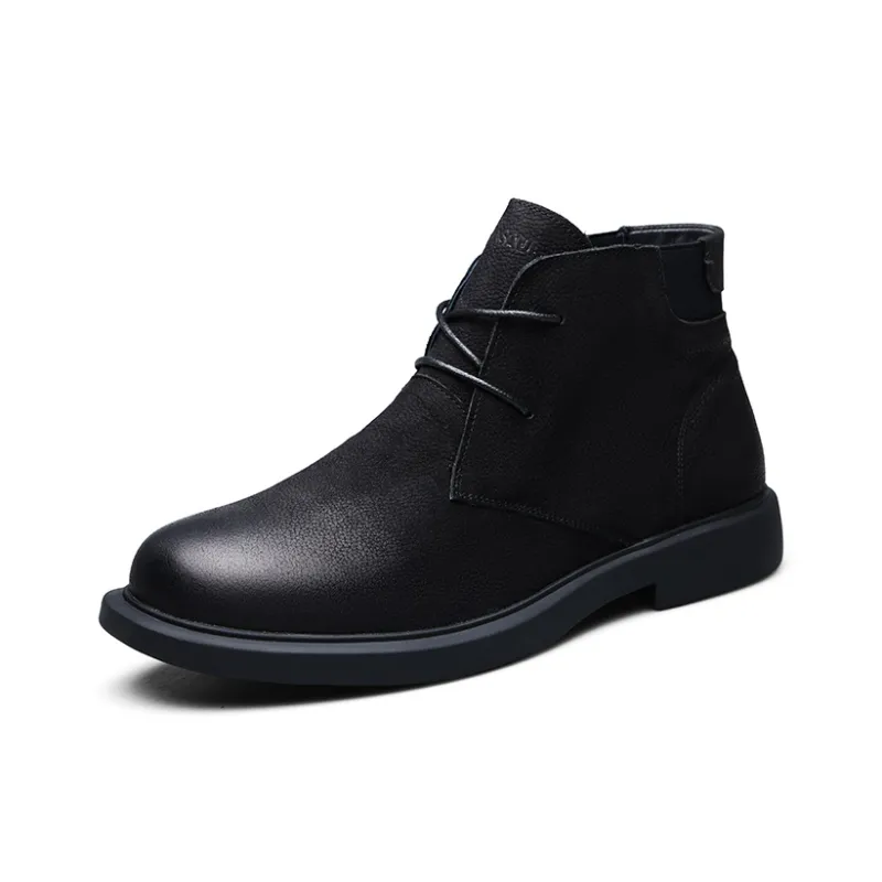 PARDASAUL Ankle Boots Men Black-6