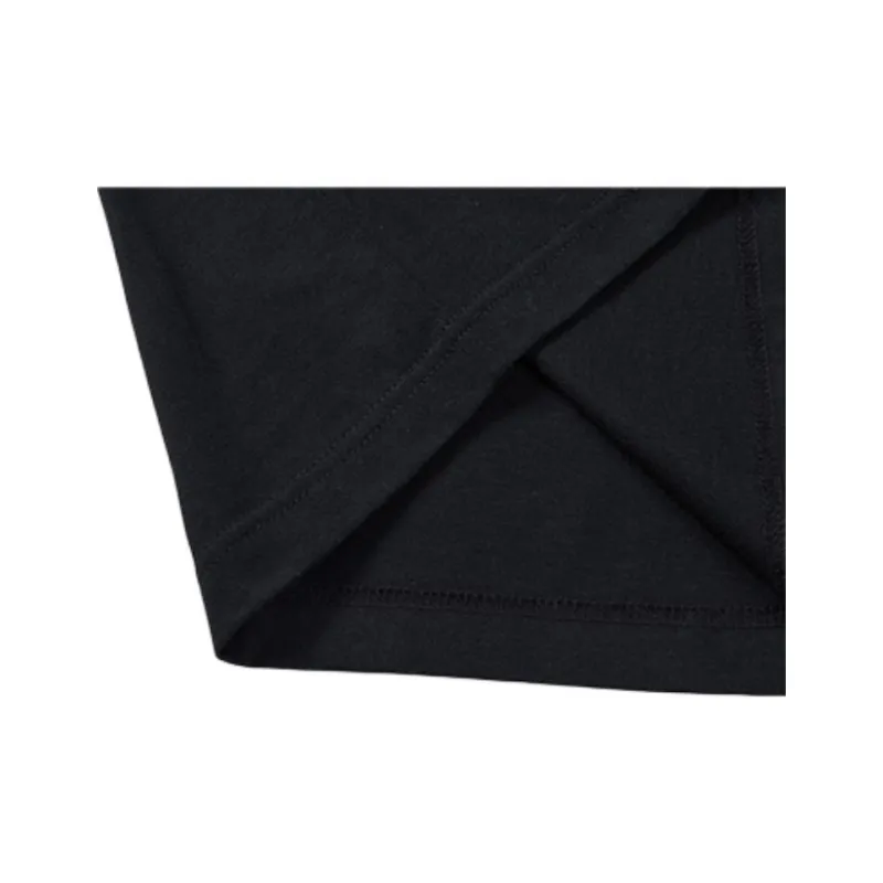 New Era Drop Shoulder Sleeve T-Shirt Unisex Black-4