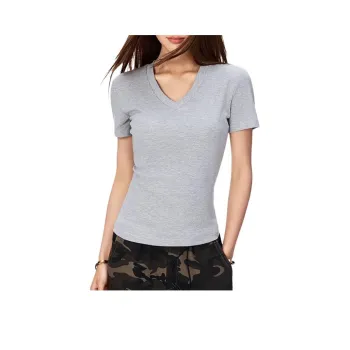 BENGEN Set in Sleeve T Shirt Women's