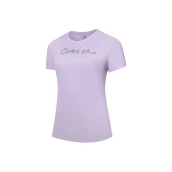 PEAK T Shirts Women's Purple