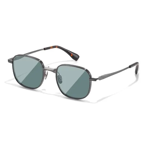 Morakot Titanium Square Sunglasses Men's