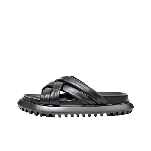 Brounvanm Slide Slippers Men's Black