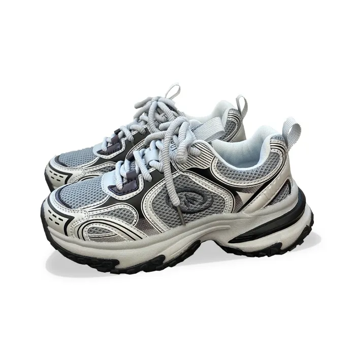XLAIII Anti Slip And Wear Resistant Height Increasing Low Top Chunky Sneakers Unisex-11