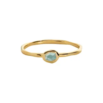 Monica Vinader, 925 Sterling Silver Rings Unisex Multicolor