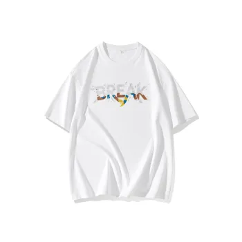 FAIRWHALE Drop Shoulder Sleeve T Shirt Women's