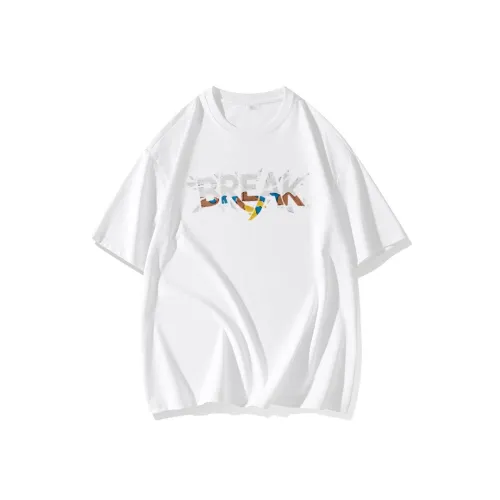 FAIRWHALE Drop Shoulder Sleeve T Shirt Women's