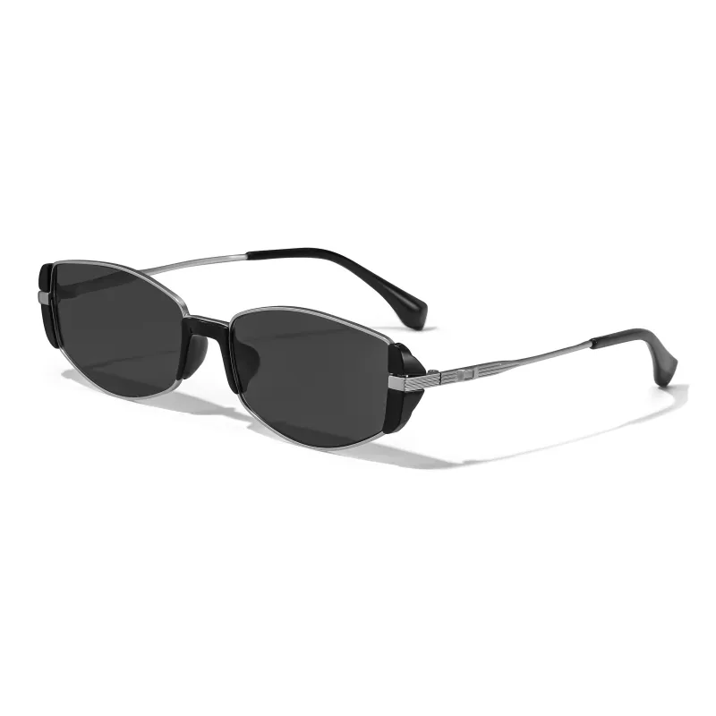 LASHION Alloy Round Sunglasses Women's-1