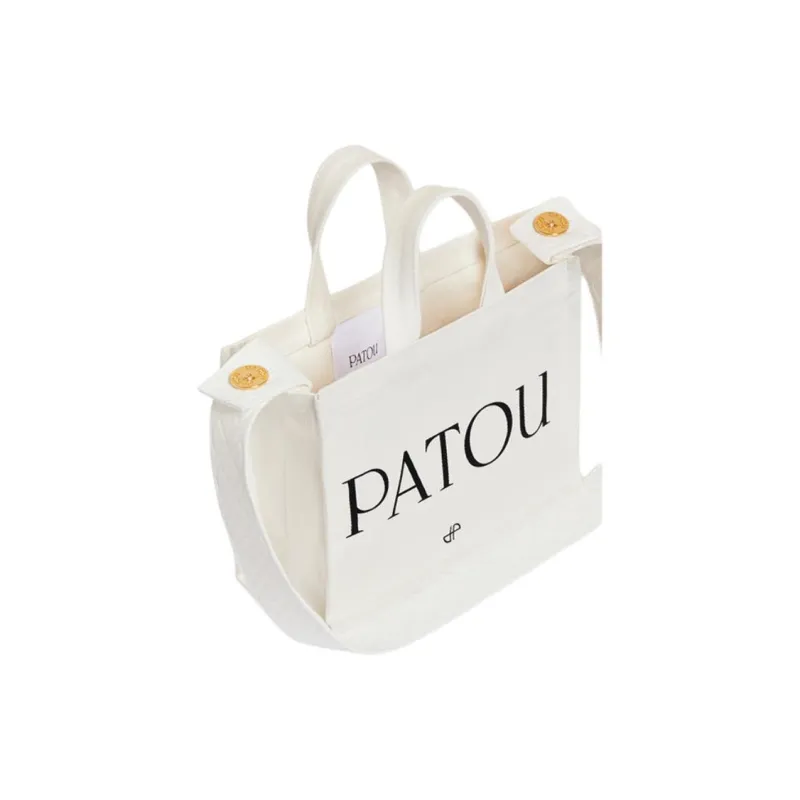 Patou Logo Printed Small Top Handle Bag-2