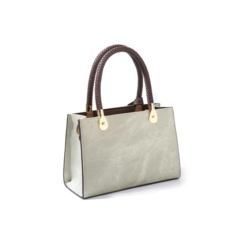 Vigno Synthetic Leather Handbag, One Shoulder, Crossbody Bag Regular Women's Coffee-2