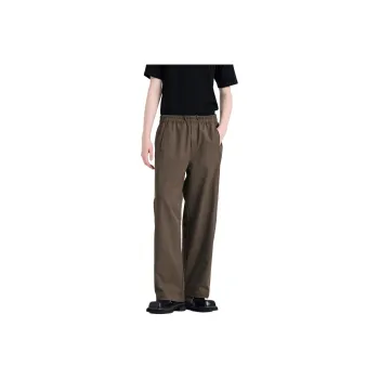 WILD LEADER Casual Pants Men Brown Gray Green[XXKW5138W76]