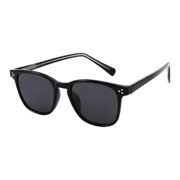 JEKA TR/Memory Plastic Round Sunglasses Unisex