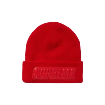 Supreme Raised Patent Logo Beanie