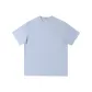 [100% cotton]Glacier Blue (Color Block Mountain Chest Logo)