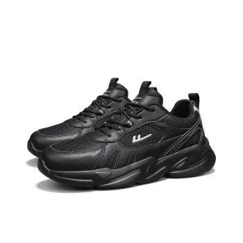 WARRIOR Running Shoes Men Low Top White Gray