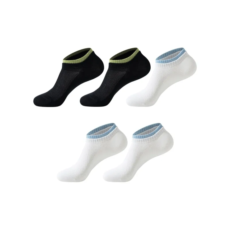 PLANDOO Ankle Socks Men's 5 Pack-12