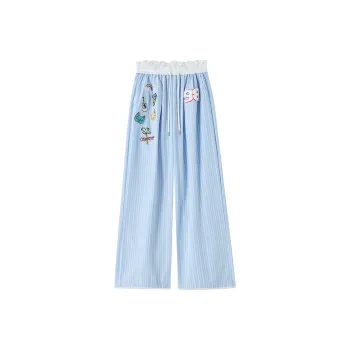 AHDO Casual Pants Women's Blue