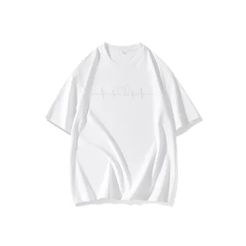 FAIRWHALE Drop Shoulder Sleeve T Shirt Women's