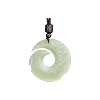 KUNYUYAO Hetian Jade Pendants White Jade Unisex