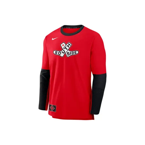 Nike Chicago White Sox Authentic Collection City Connect Player Men's Nike Dri FIT Mlb Pullover Jacket