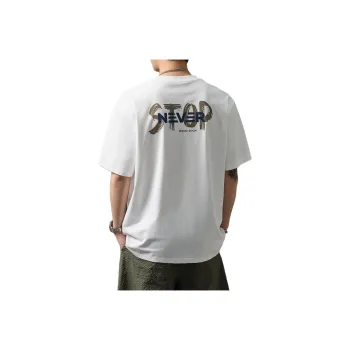 WOOD SOON Loose Fit Casual Cooling Heavyweight Men's Clothing Top Unisex