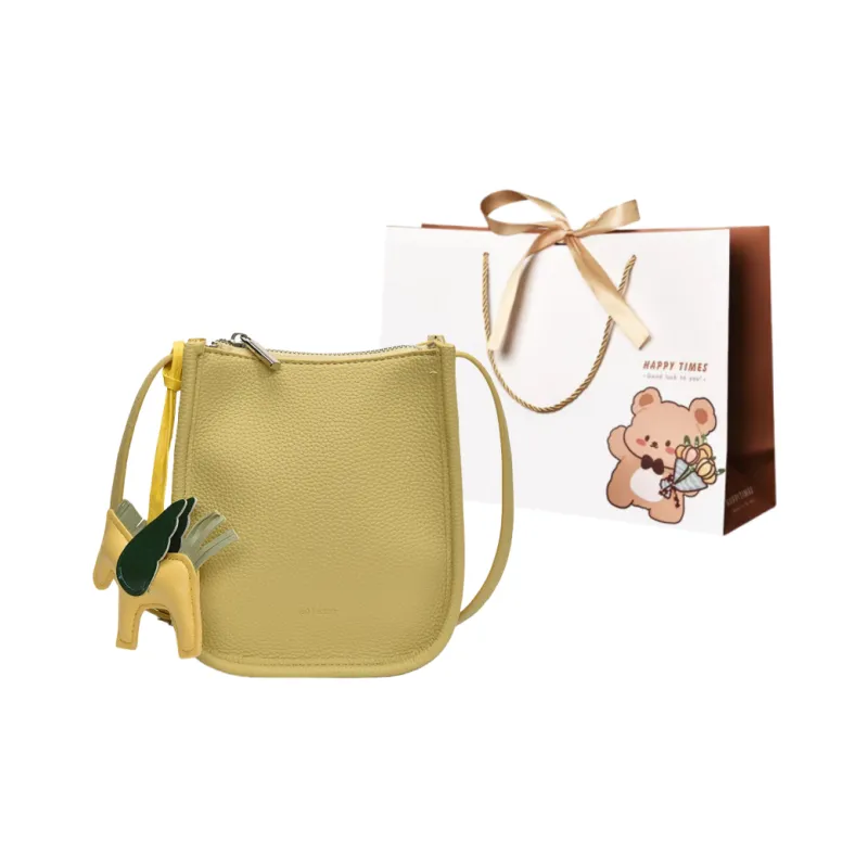 ERANGBEAR PU Crossbody Bag With Cell Phone Pouch Regular Women's Multicolor-8