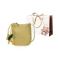 Yellow Charm Shopping Bag