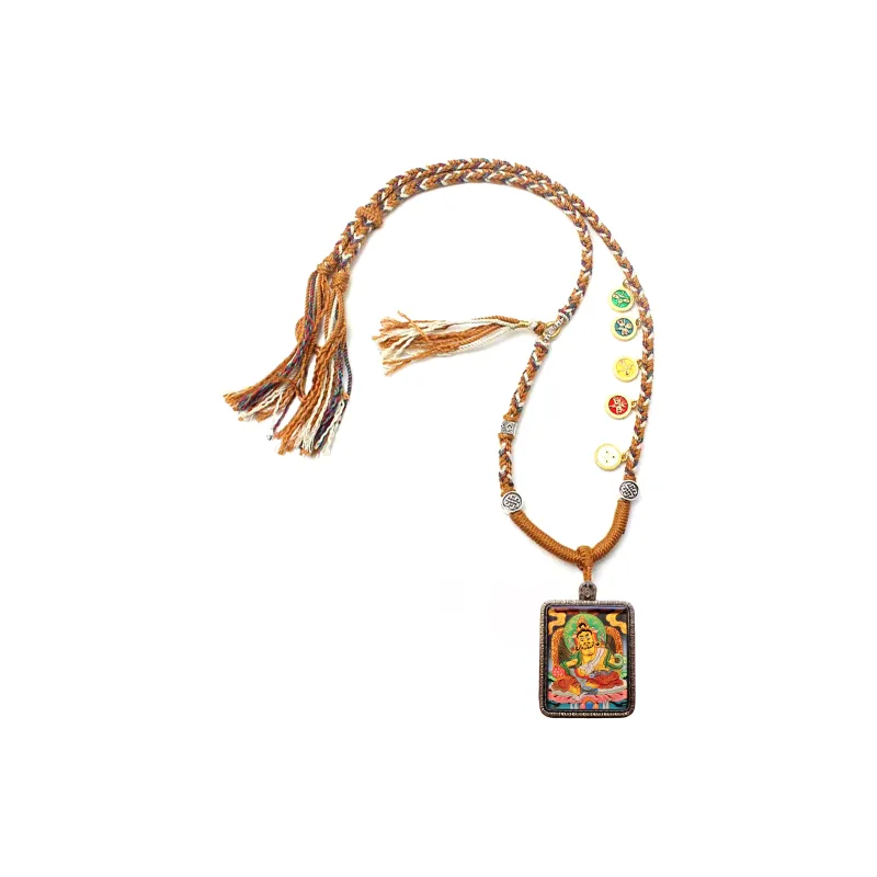 Jade Linmen Alloy Necklaces Unisex-0