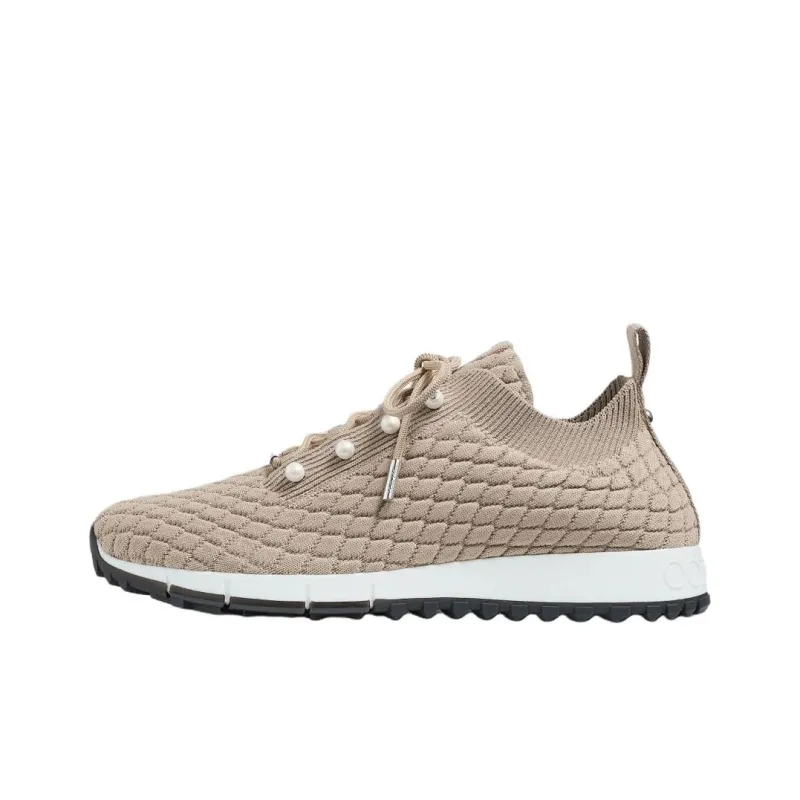 Jimmy Choo Veles Low Top Casual Shoes Women's Light Umber-0