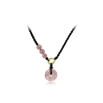 CHINA GOLD 925 Sterling Silver Necklaces Women's