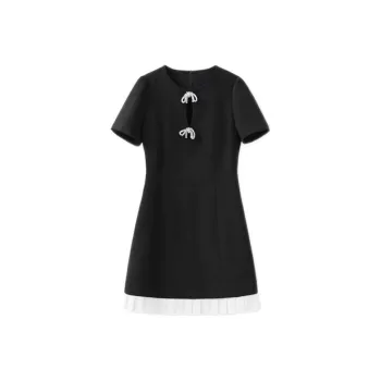 Icicofficial Short Sleeved Dress Women's