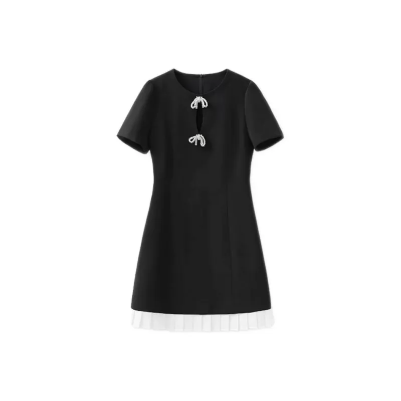 Icicofficial Short Sleeved Dress Women's-0