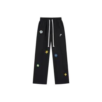 PICCA Casual Pants Unisex Black