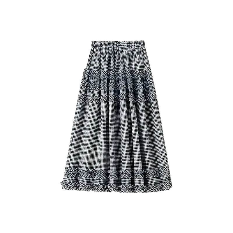 AHDO Casual Long Skirts Women's-5