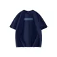 [100% cotton]Navy Blue (Minimalist Text Center Logo)
