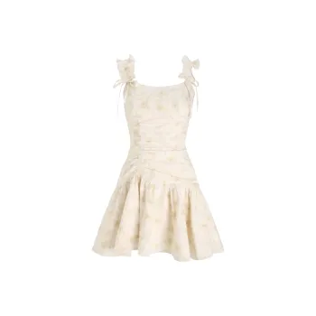 POPO.INFO Slip Dresses Women's Apricot