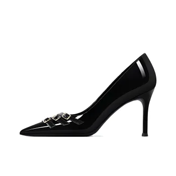 GOSO Slim Heel High Heels Women's Black